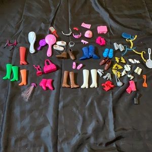 Barbie shoes and accessories